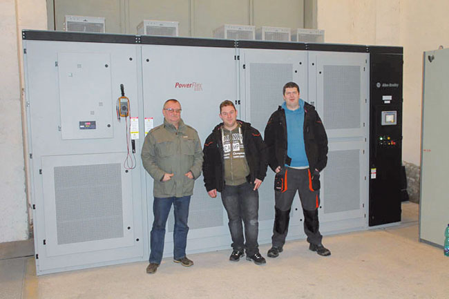Otáčková regulácia vn elektromotora v bani nováky - obr 6